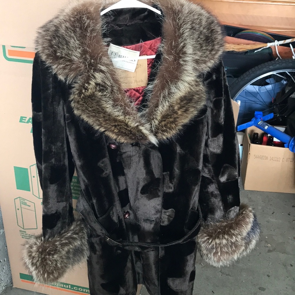 Vintage Bullocks Southern California Car Coat